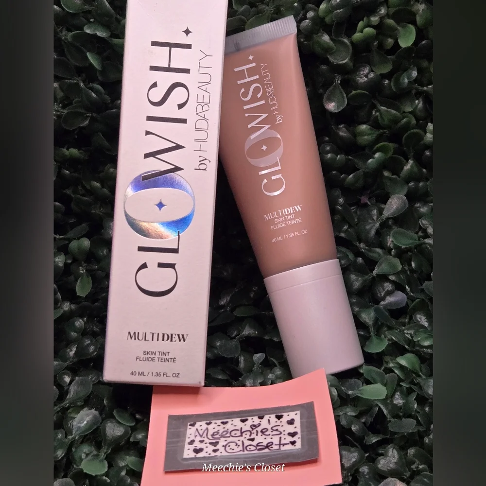 Glowish Huda Beauty Multi Dew Skin Tint 09 Extra Tan NIB